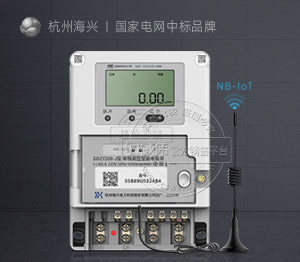 杭州海兴DDZY208-J丨 2级 单相NB-IoT无线预付费智能金沙娱app下载9570